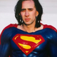 Ilustración para el artículo titulado El día que un hombre con capa y calzoncillos rojos desapareció en la casa de Nicolas Cage